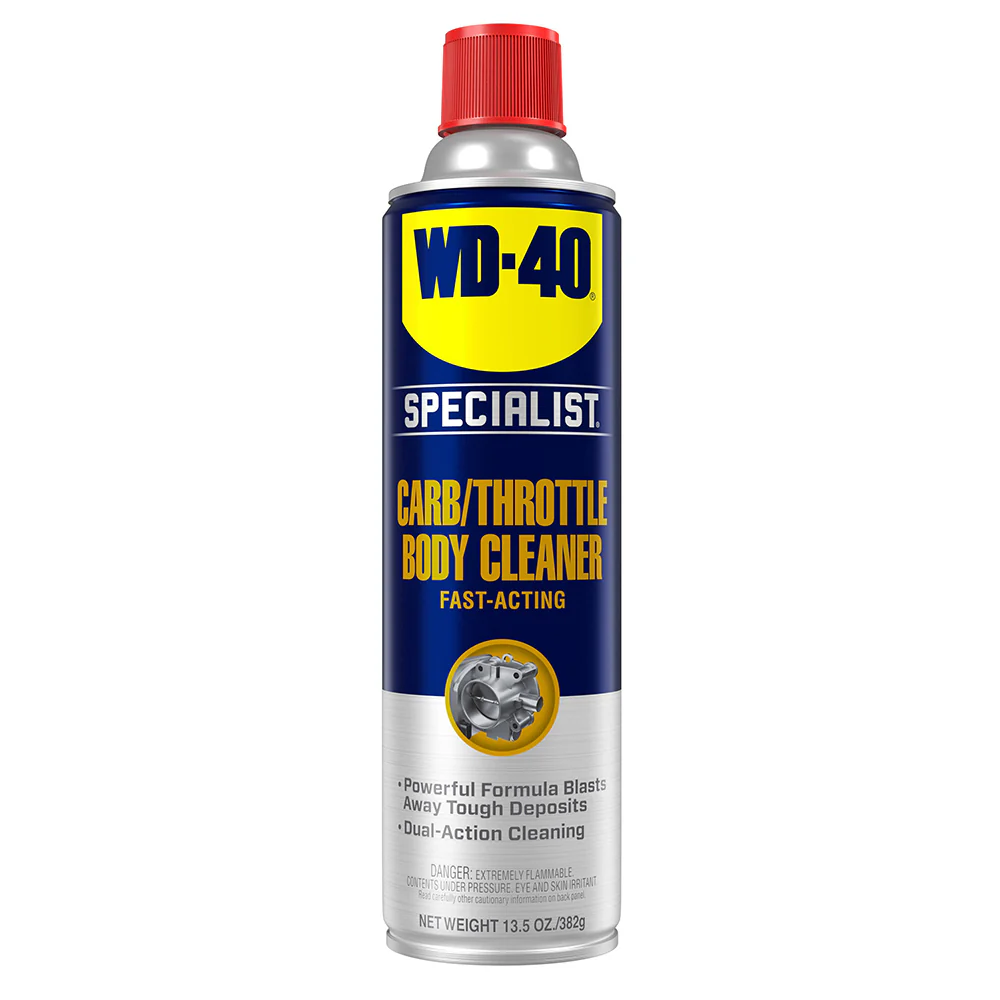 WD-40 Specialist® Carb/Throttle Body &amp; Parts Cleaner – 13.5oz Aerosol