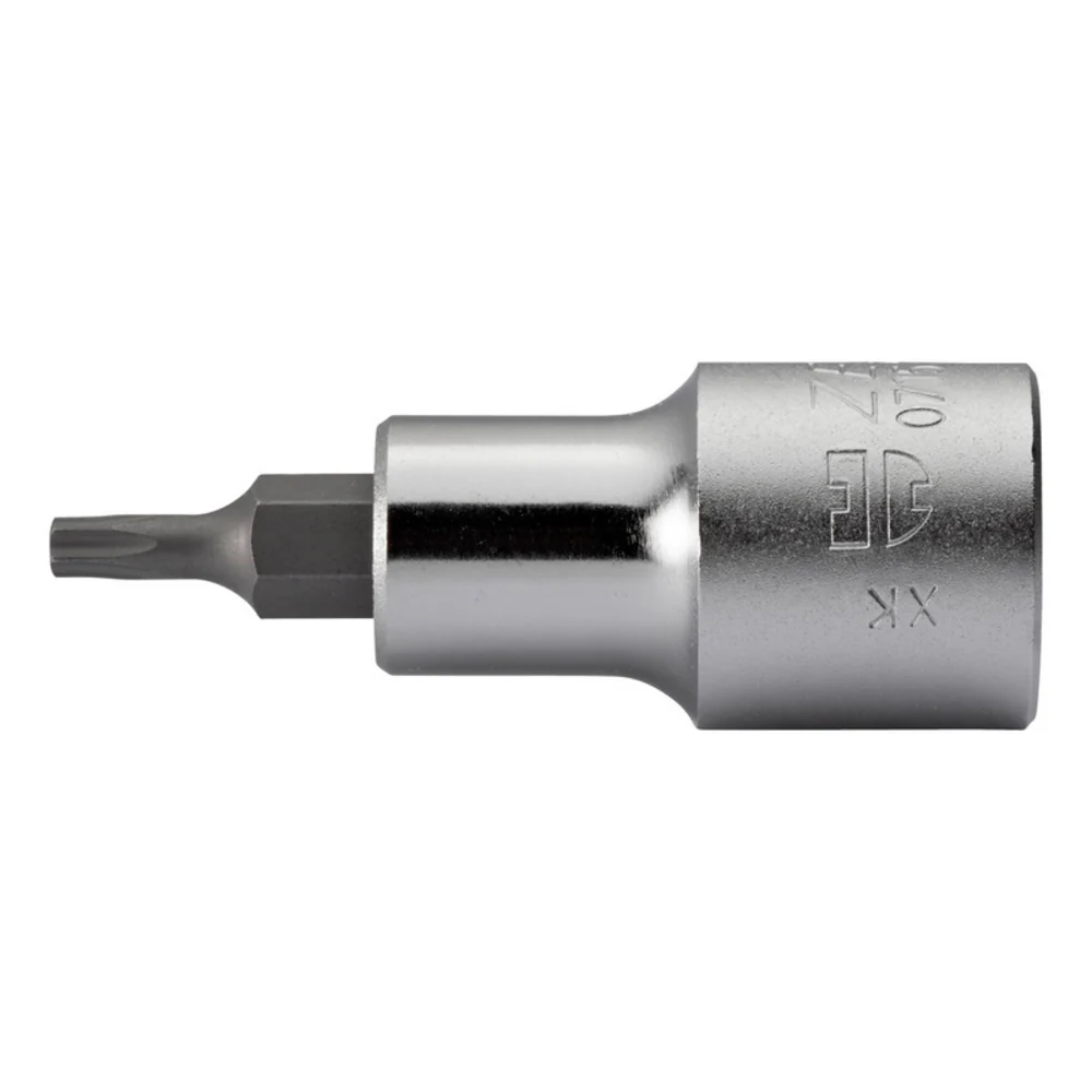 ZEBRA 1/2 Inch Torx Socket Bit Short TX45