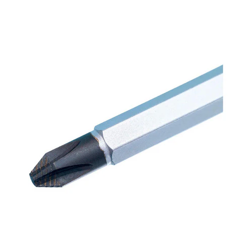 ZEBRA Phillips Head Screwdriver - Laser-Cut Tip - Hexagon Blade - Wrench Adapter - PH1 x 80mm Long - Image 2
