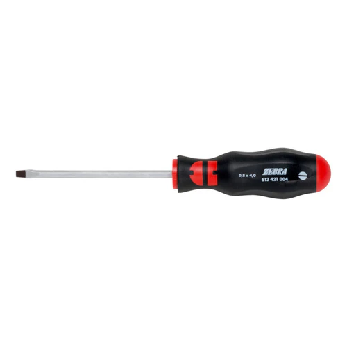 ZEBRA Slotted Screwdriver - Hexagon Blade, Wrench Adapter  - 0.8 x 4.0mm